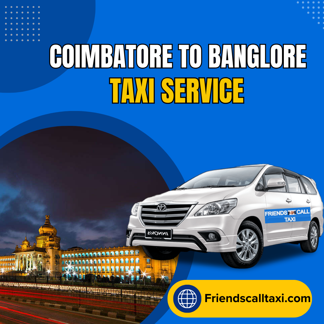 coimbatore to bangalore taxi service