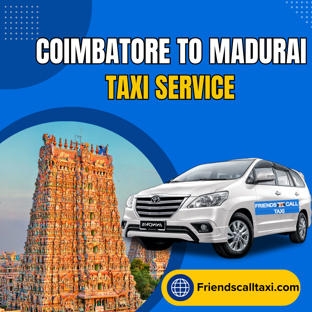 coimbatore to madurai taxi service