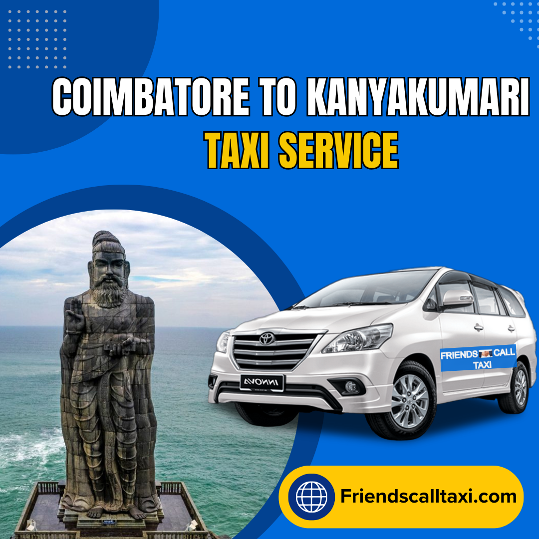 coimbatore to kanyakumari taxi service